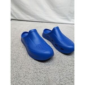 NEW HUGO BOSS Titanium-R Slide Mules Water Sandals Blue Men's US 12 Clogs NIB